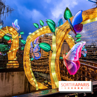 Noël au Parc Astérix 2023, sentier de lumières et patinoire - IMG 4966