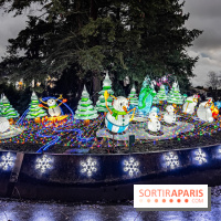 Noël au Parc Astérix 2023, sentier de lumières et patinoire