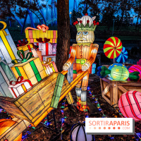 Noël au Parc Astérix 2023, sentier de lumières et patinoire