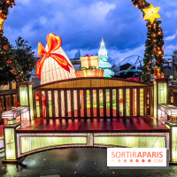 Noël au Parc Astérix 2023, sentier de lumières et patinoire