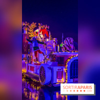 Noël au Parc Astérix 2023, sentier de lumières et patinoire - IMG 5091