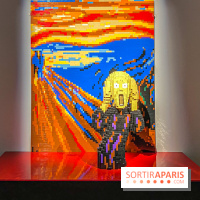 Expo The Art of The Brick Galerie Montparnasse Munch