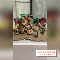 Exposition de Goin à la galerie La Lison : Santa Claus doesn't exist - IMG 3149