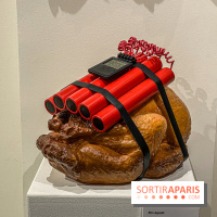 Exposition de Goin à la galerie La Lison : Santa Claus doesn't exist - IMG 3155