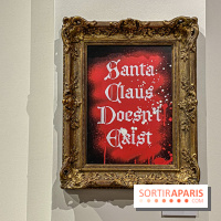 Exposition de Goin à la galerie La Lison : Santa Claus doesn't exist - IMG 3156
