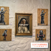 Exposition de Goin à la galerie La Lison : Santa Claus doesn't exist - IMG 3162