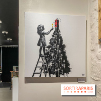 Exposition de Goin à la galerie La Lison : Santa Claus doesn't exist - IMG 3165