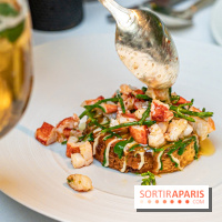 La Bauhinia par Quentin Testart au Shangri La Paris -  pain perdu de homard