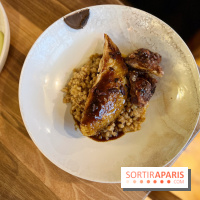 Pagaille - Pintade risotto de blé