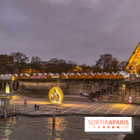 Marché de Noël 2023 au pied de la tour Eiffel - Quai Jacques Chirac