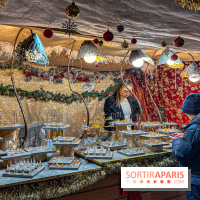Marché de Noël 2023 au pied de la tour Eiffel - Quai Jacques Chirac
