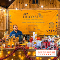 Marché de Noël 2023 au pied de la tour Eiffel - Quai Jacques Chirac
