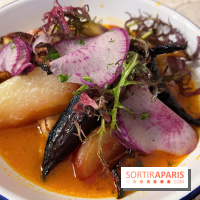 Pristine - Volaille braisée effilochée, betteraves