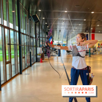 Audrey - tir à l'arc