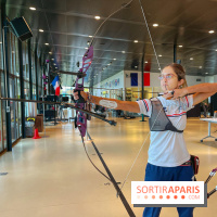 Audrey - tir à l'arc