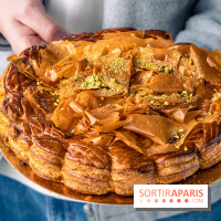 Galettes des Rois 2024 -  Atelier P1 - Pistache Fleur d'Oranger