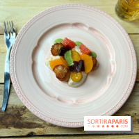 La Datcha - Saint-Jacques, chou fleur, pomelos