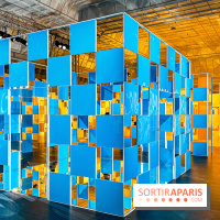 Aux Beaux Carrés, l'exposition de Daniel Buren au Bon Marché Rive Gauche  - image00002