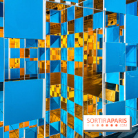 Aux Beaux Carrés, l'exposition de Daniel Buren au Bon Marché Rive Gauche  - image00012