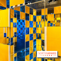 Aux Beaux Carrés, l'exposition de Daniel Buren au Bon Marché Rive Gauche  - image00022