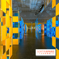 Aux Beaux Carrés, l'exposition de Daniel Buren au Bon Marché Rive Gauche  - image00035