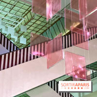 Aux Beaux Carrés, l'exposition de Daniel Buren au Bon Marché Rive Gauche  - image00082