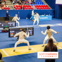 Coupe du monde de Fleuret 2024 - stade Pierre de Coubertin - Coupe du monde de Fleuret 2024 - stade Pierre de Coubertin - escrime