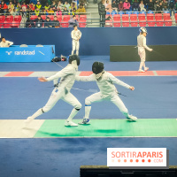 Coupe du monde de Fleuret 2024 - stade Pierre de Coubertin - Coupe du monde de Fleuret 2024 - stade Pierre de Coubertin - escrime