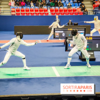 Coupe du monde de Fleuret 2024 - stade Pierre de Coubertin - Coupe du monde de Fleuret 2024 - stade Pierre de Coubertin - escrime