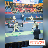 Coupe du monde de Fleuret 2024 - stade Pierre de Coubertin - Coupe du monde de Fleuret 2024 - stade Pierre de Coubertin - escrime