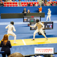 Coupe du monde de Fleuret 2024 - stade Pierre de Coubertin - Coupe du monde de Fleuret 2024 - stade Pierre de Coubertin - escrime
