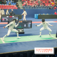 Coupe du monde de Fleuret 2024 - stade Pierre de Coubertin - Coupe du monde de Fleuret 2024 - stade Pierre de Coubertin - escrime