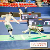 Coupe du monde de Fleuret 2024 - stade Pierre de Coubertin - Coupe du monde de Fleuret 2024 - stade Pierre de Coubertin - escrime