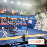 Coupe du monde de Fleuret 2024 - stade Pierre de Coubertin - Coupe du monde de Fleuret 2024 - stade Pierre de Coubertin - escrime