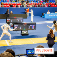 Coupe du monde de Fleuret 2024 - stade Pierre de Coubertin - Coupe du monde de Fleuret 2024 - stade Pierre de Coubertin - escrime