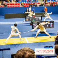 Coupe du monde de Fleuret 2024 - stade Pierre de Coubertin - Coupe du monde de Fleuret 2024 - stade Pierre de Coubertin - escrime