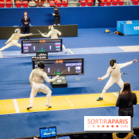 Coupe du monde de Fleuret 2024 - stade Pierre de Coubertin - Coupe du monde de Fleuret 2024 - stade Pierre de Coubertin - escrime
