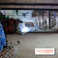 Les Extatiques dans les souterrains de Paris La Défense, nos photos
