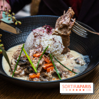 Les Chouettes restaurant  -  blanquette de veau