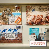 Carnets de timbres dans l'air du temps, l'exposition originale du musée de la Poste - nos photos - IMG20240130184131