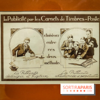 Carnets de timbres dans l'air du temps, l'exposition originale du musée de la Poste - nos photos - IMG20240130184344