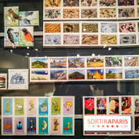 Carnets de timbres dans l'air du temps, l'exposition originale du musée de la Poste - nos photos - IMG20240130183559