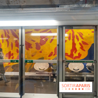 La station de Métro Châtelet re-décoré par des street-artistes -  A7C4419