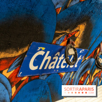La station de Métro Châtelet re-décoré par des street-artistes -  A7C4413