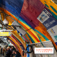 La station de Métro Châtelet re-décoré par des street-artistes -  A7C4408