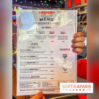 Nouilles Ban Ban restaurant  -carte - menu