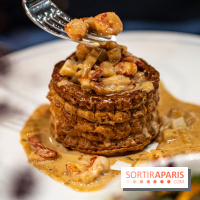 Marguerite 1606, restaurant du Domaine de la Reine Margot -  bouchée marguerite - bouchée à la Reine