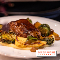 Marguerite 1606, restaurant du Domaine de la Reine Margot -  veau