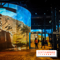 L'Egypte des Pharaons, de Khéops à Ramsès II : l'exposition immersive de l'Atelier des Lumières - IMG20240208101127