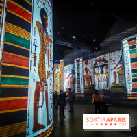 L'Egypte des Pharaons, de Khéops à Ramsès II : l'exposition immersive de l'Atelier des Lumières - IMG20240208101545